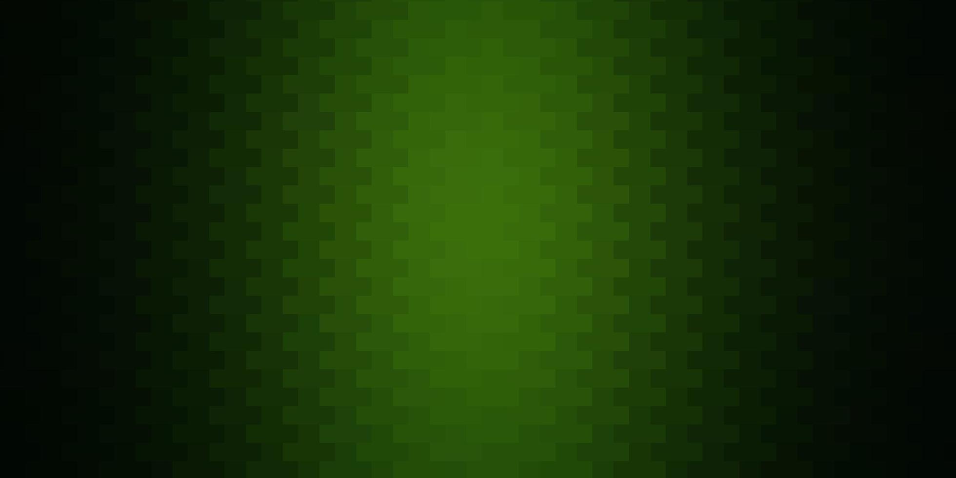 Dark Green vector background with rectangles. Rectangles with colorful gradient on abstract background. Pattern for commercials, ads.