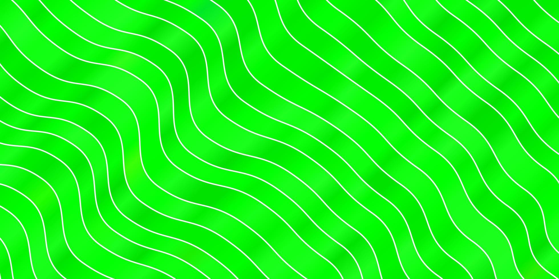 textura de vector verde claro con arco circular. Muestra geométrica colorida con curvas de degradado. patrón para comerciales, anuncios.