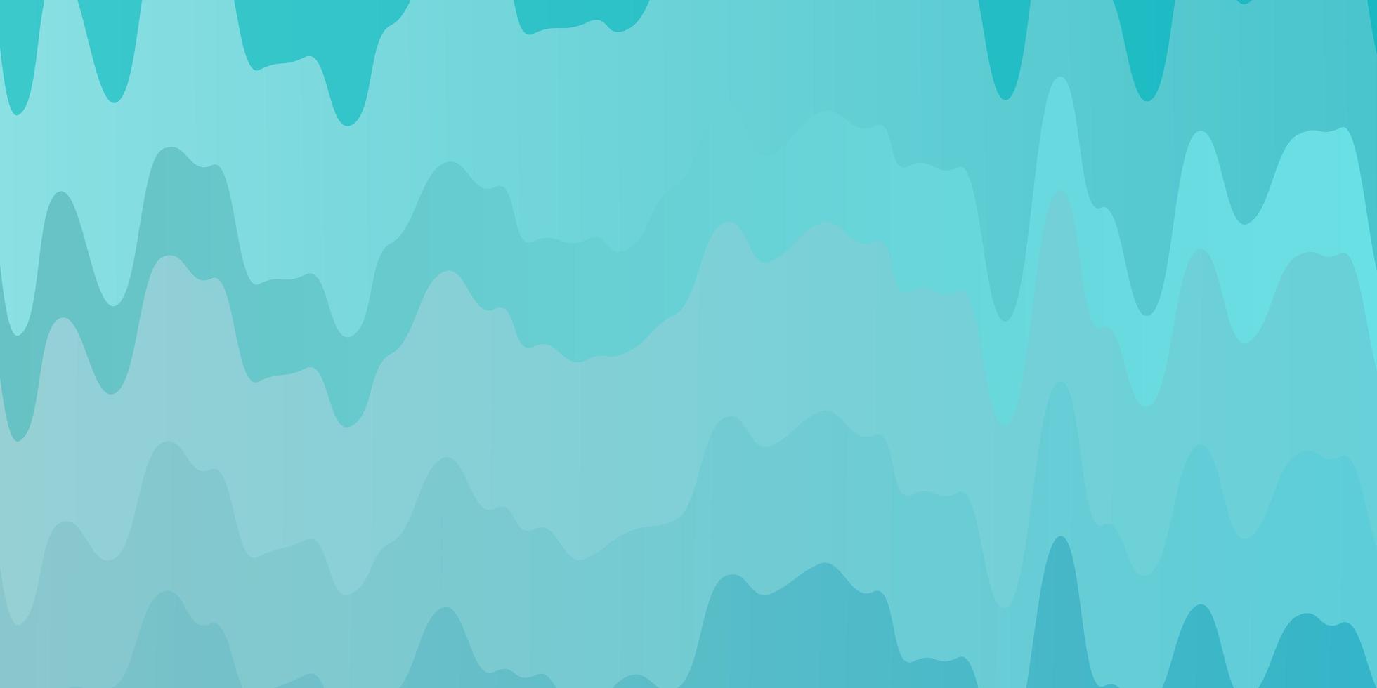 Light Blue, Green vector pattern with curves. Gradient illustration in simple style with bows. Pattern for busines booklets, leaflets