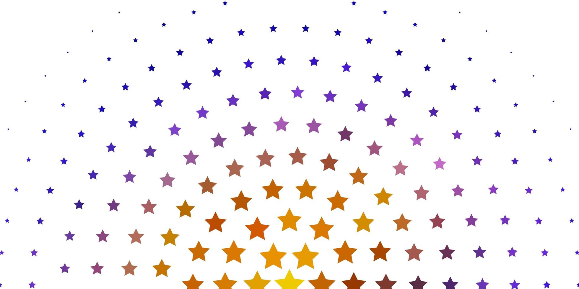 textura de vector azul claro, rojo con hermosas estrellas. difuminar el diseño decorativo en un estilo sencillo con estrellas. patrón para envolver regalos.