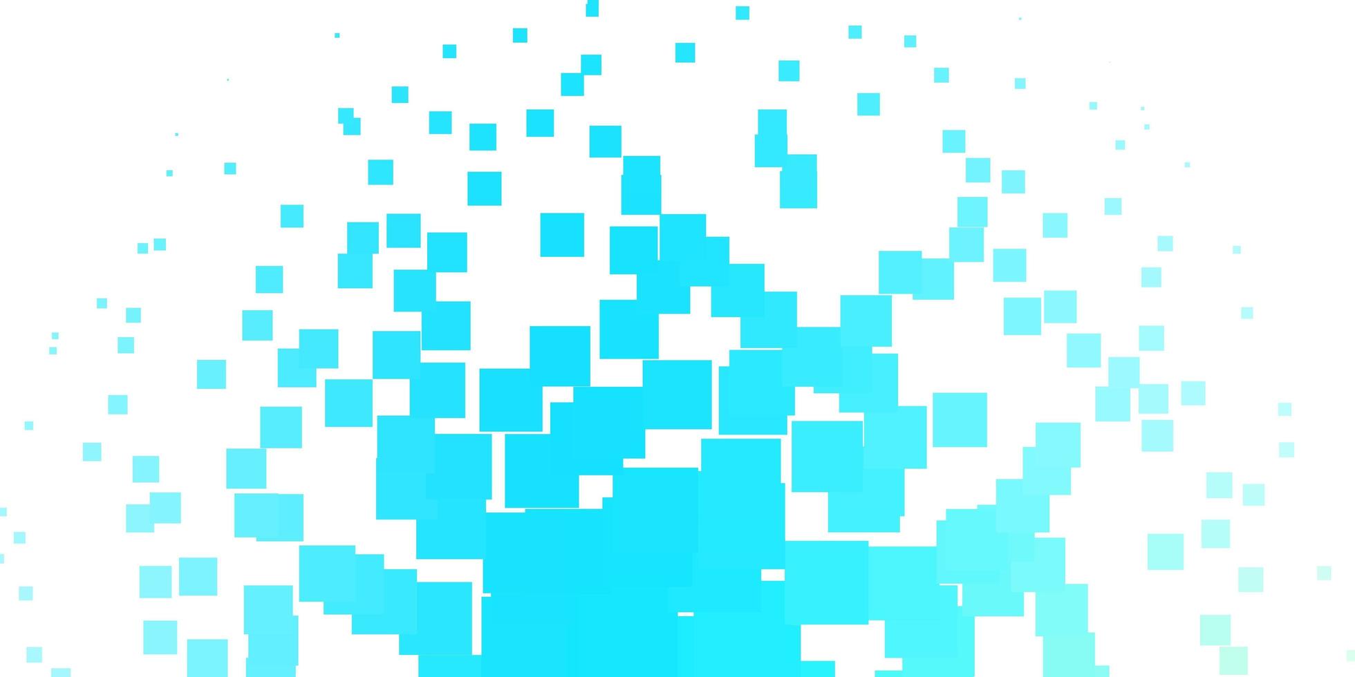 Light Blue, Green vector template in rectangles. Abstract gradient illustration with colorful rectangles. Modern template for your landing page.