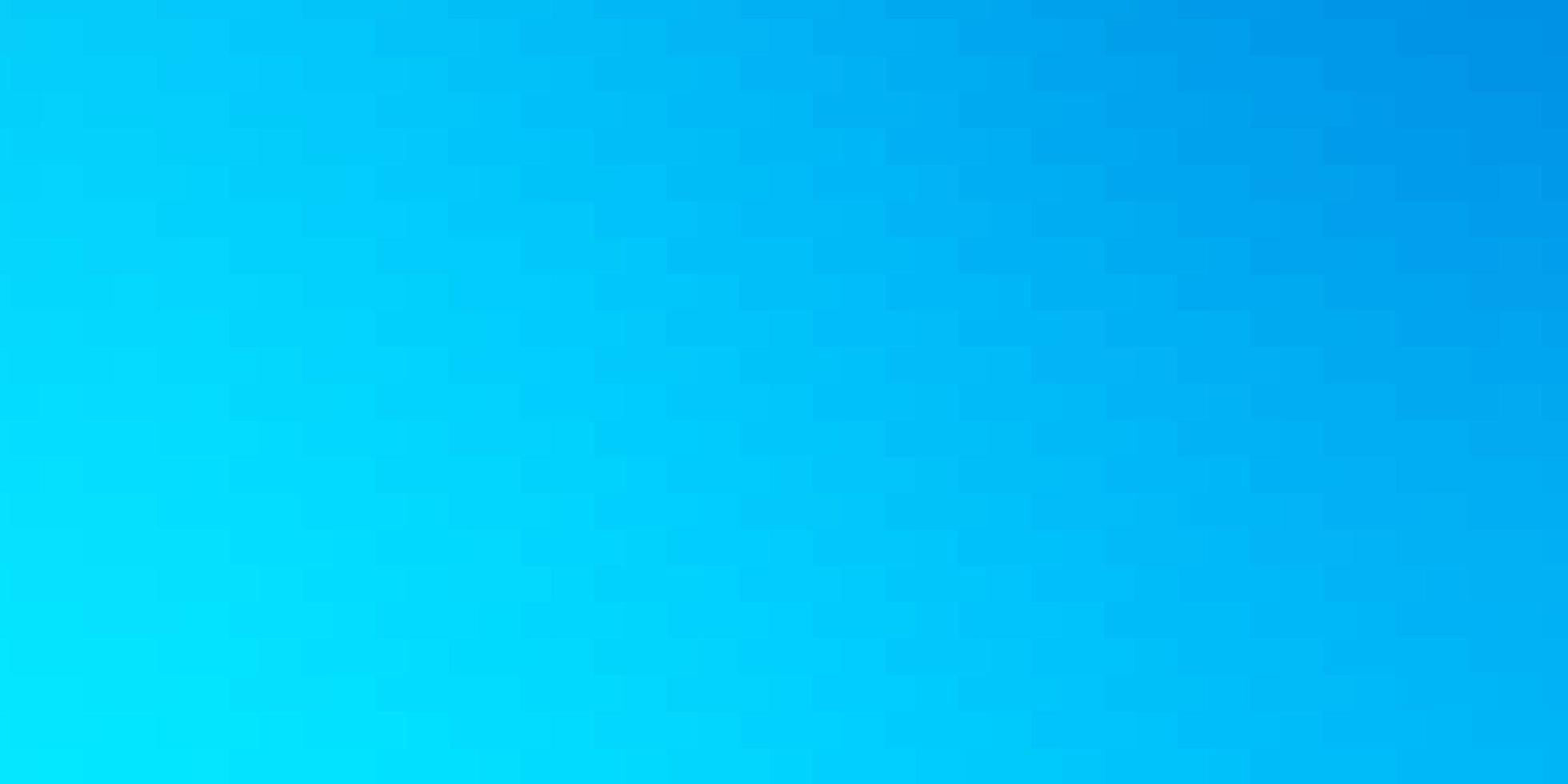 Light BLUE vector pattern in square style. Abstract gradient illustration with rectangles. Modern template for your landing page.