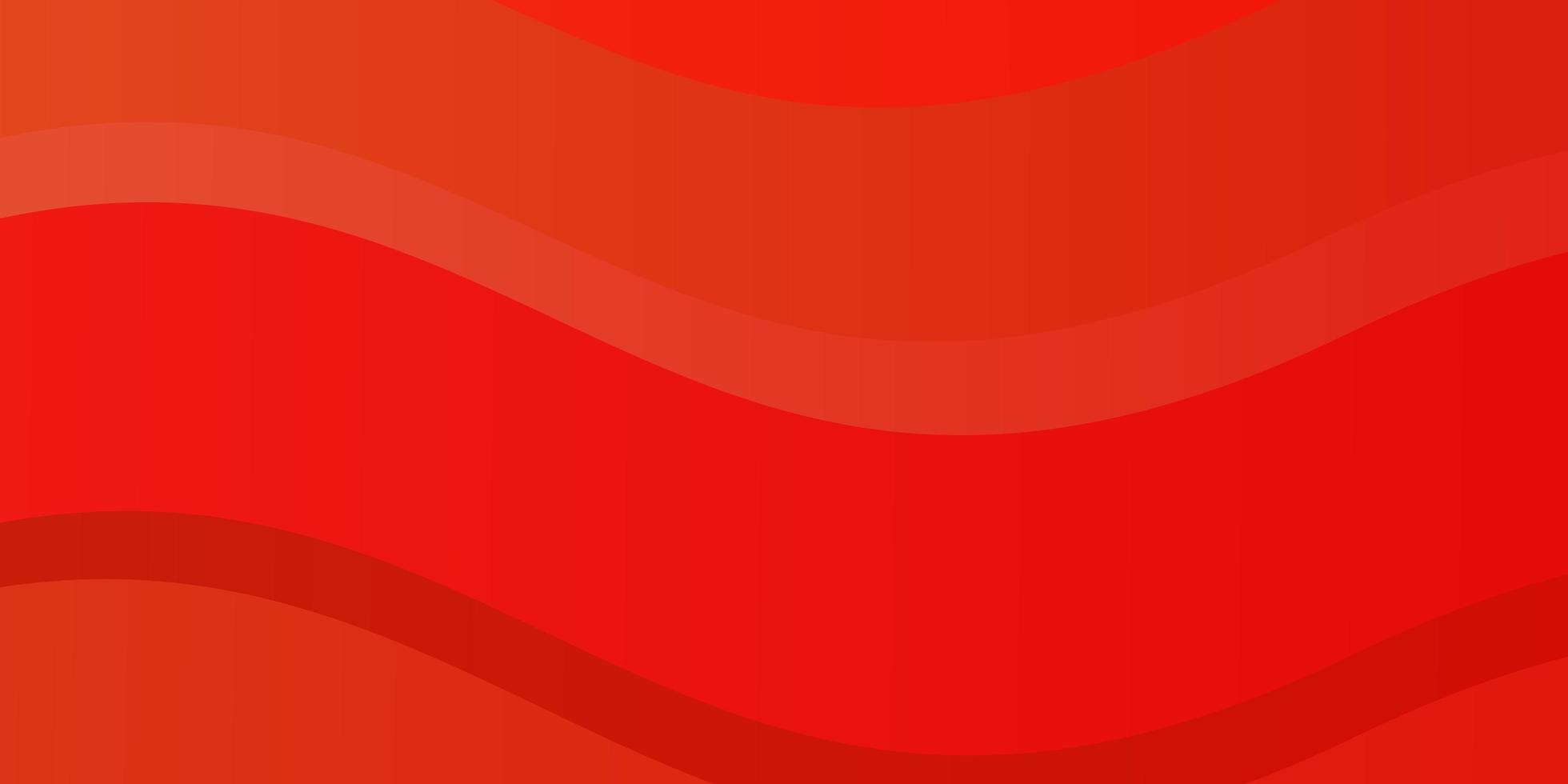 Light Red vector backdrop with curves. Abstract illustration with gradient bows. Pattern for websites, landing pages.