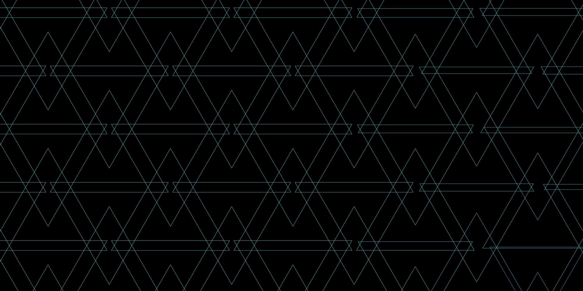 Dark BLUE vector background with triangles. Abstract gradient illustration with triangles. Pattern for booklets, leaflets
