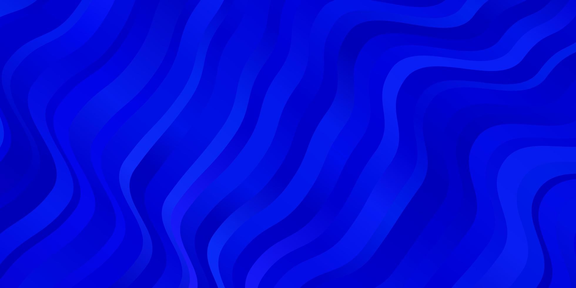 Light Pink, Blue vector template with curves. Colorful illustration, which consists of curves. Pattern for ads, commercials.