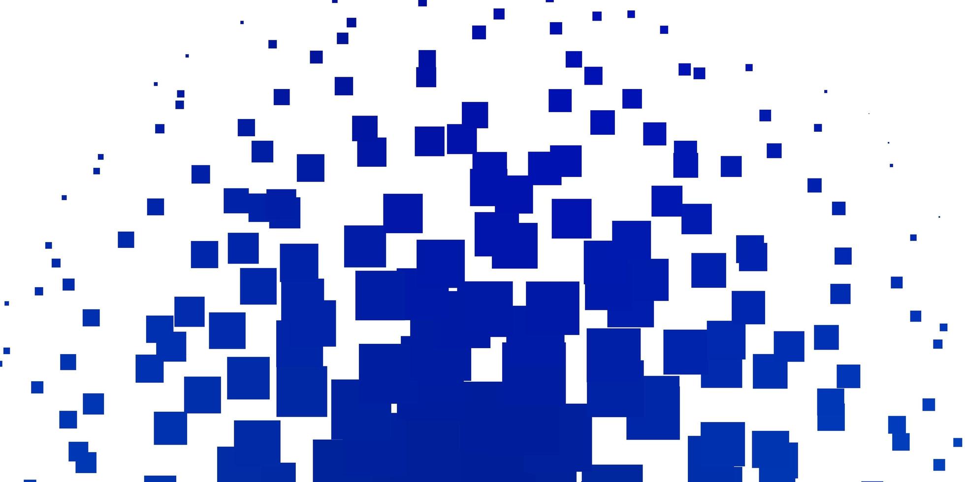 Light BLUE vector background with rectangles. Rectangles with colorful gradient on abstract background. Pattern for commercials, ads.