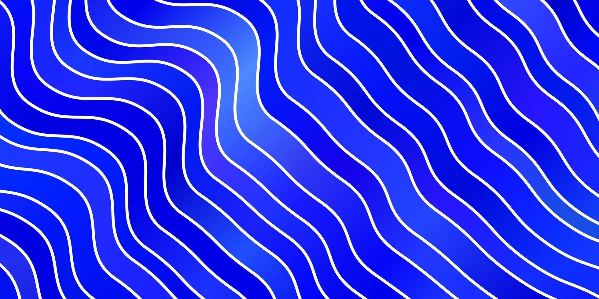 Light BLUE vector layout with wry lines. Brand new colorful illustration with bent lines. Best design for your posters, banners.