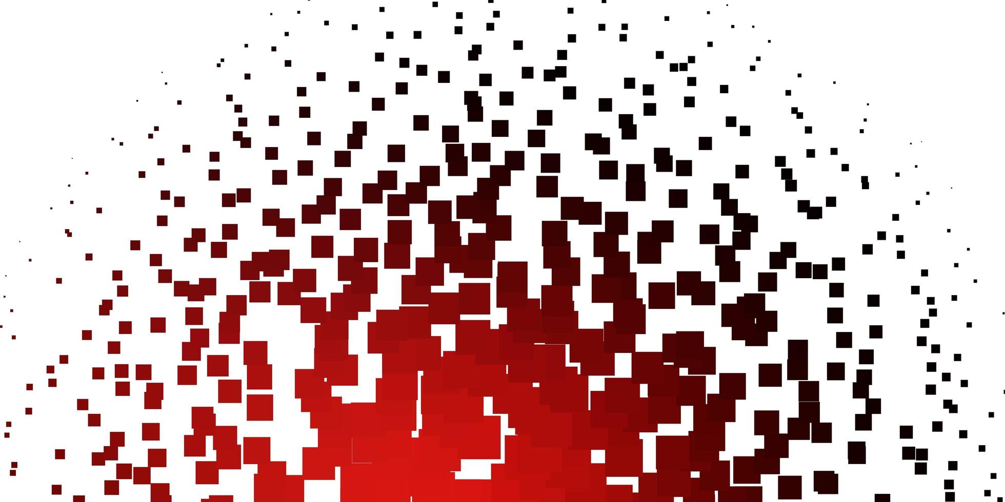 telón de fondo de vector rojo claro con rectángulos. Ilustración de degradado abstracto con rectángulos. diseño para la promoción de su negocio.