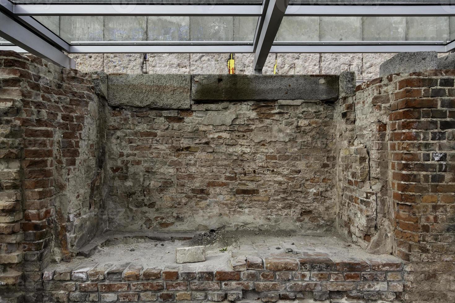 Remains of Berlin Wall photo