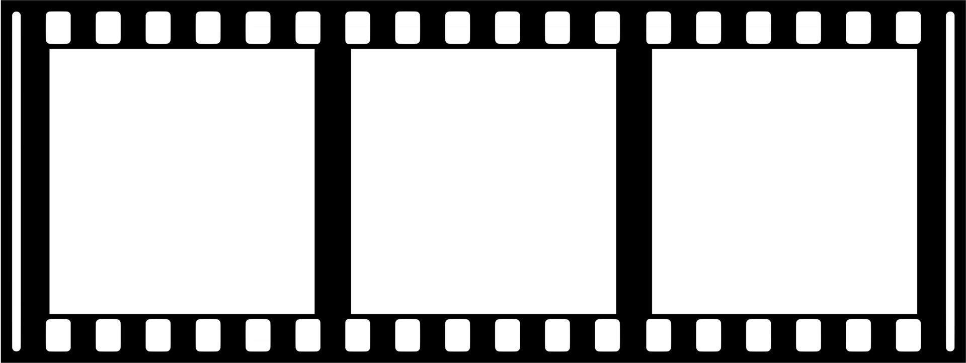 35mm Film Reel Frames 2492342 Vector Art at Vecteezy