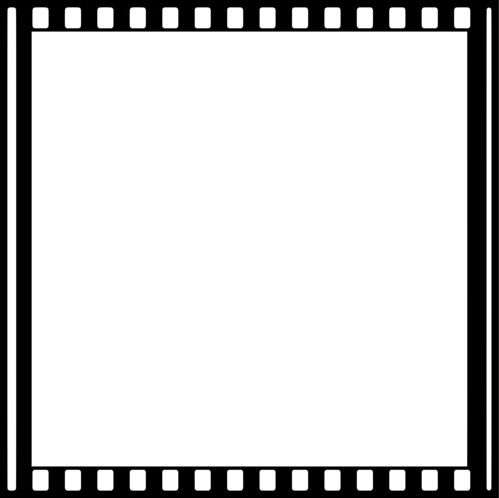 Hollywood Film Frame vector