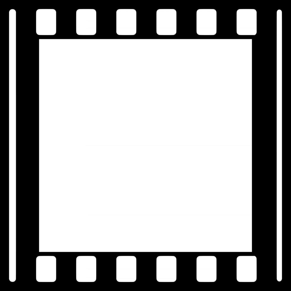 Negative Movie Frame vector