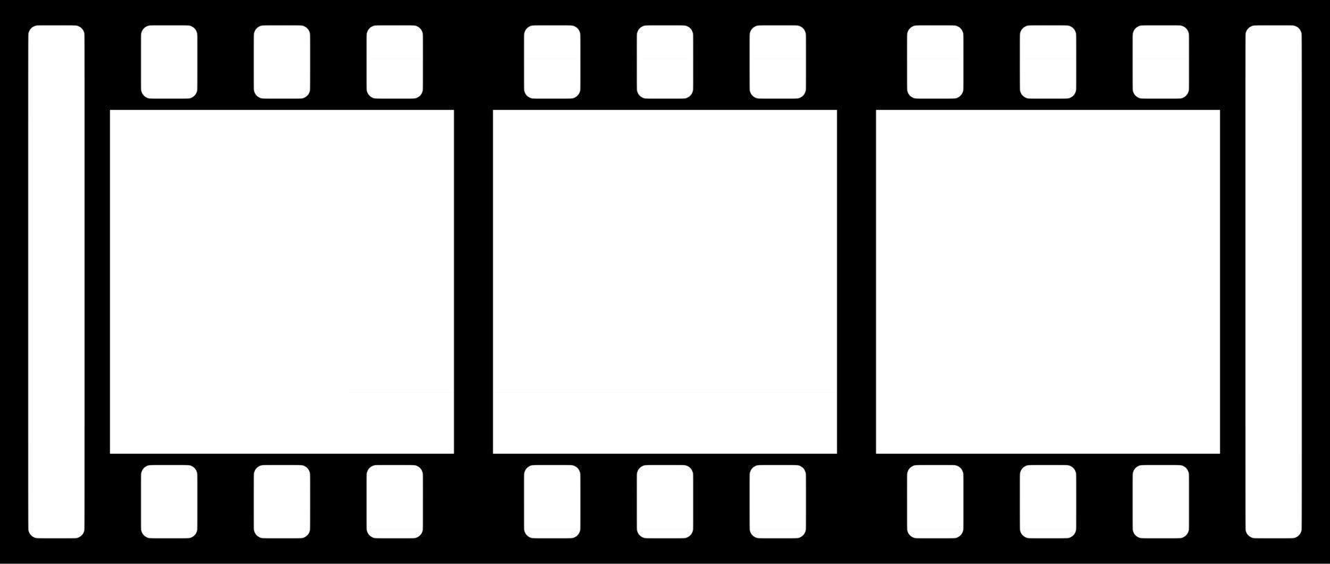 Film Strip Cinema Roll vector