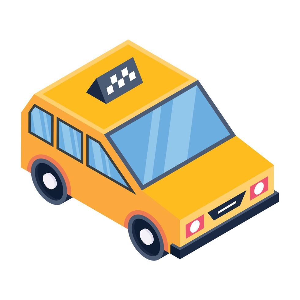 Taxi  Local Transport vector