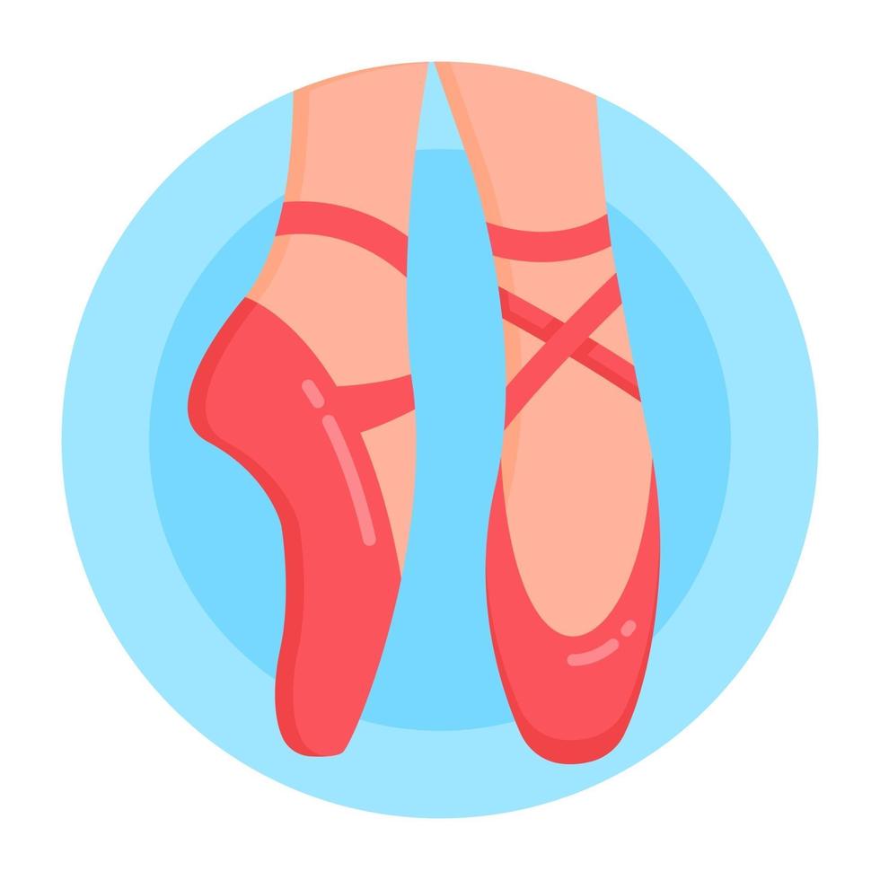 Ballet Dancing Shoes vector