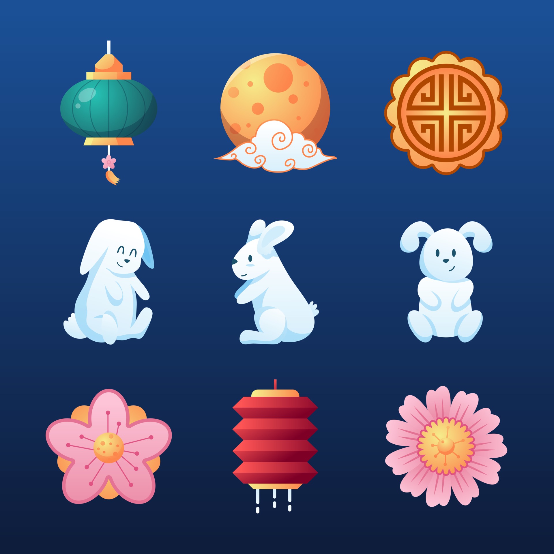 中秋節卡通圖 中秋節卡通圖