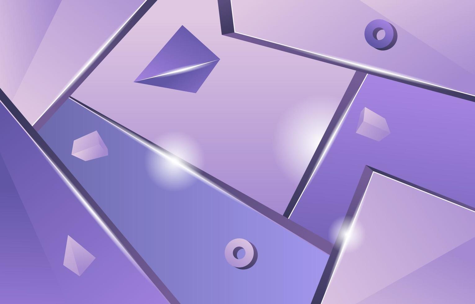 fondo morado pastel 3d realista vector