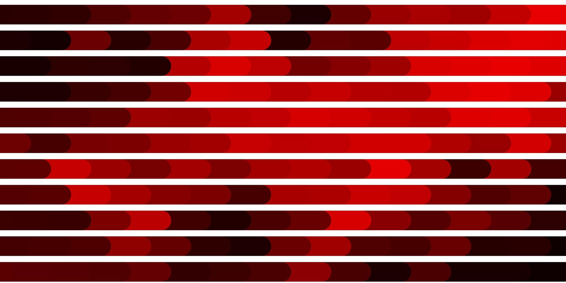 Dark Red vector pattern with lines. Gradient illustration with straight lines in abstract style. Template for your UI design.