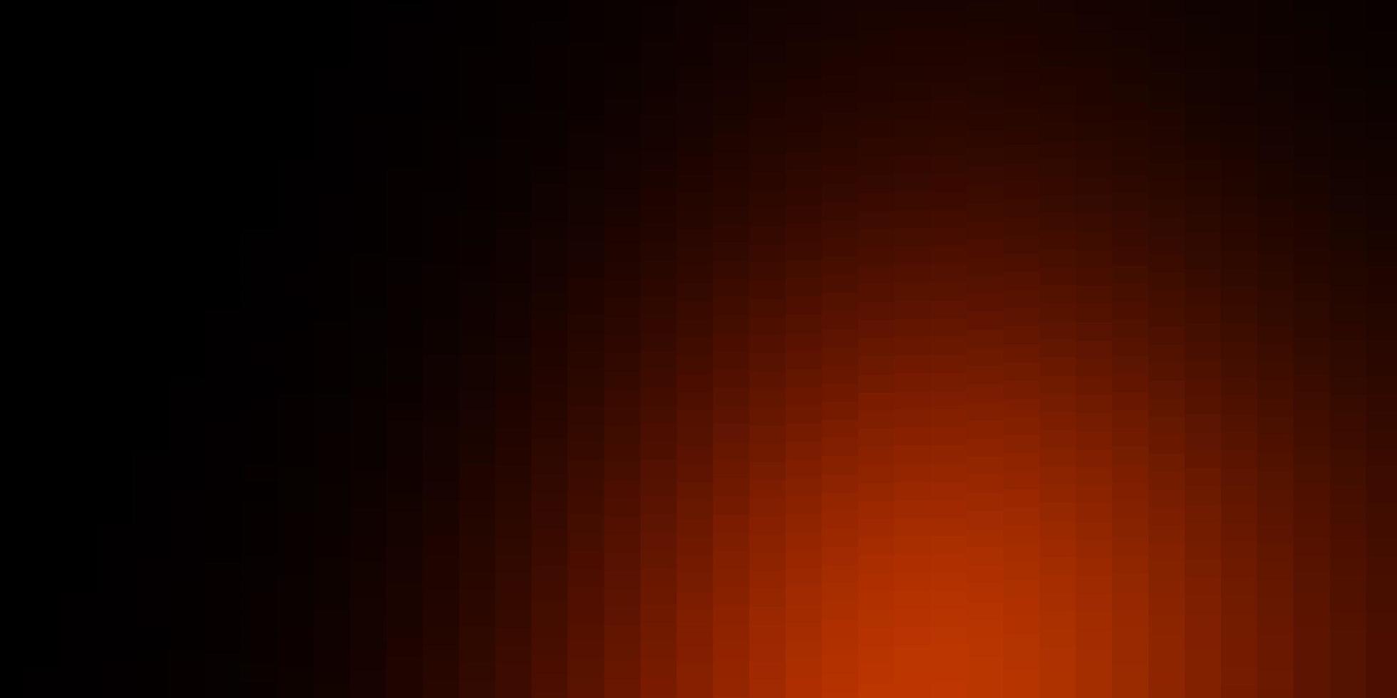 Dark Orange vector background with rectangles. Abstract gradient illustration with rectangles. Modern template for your landing page.