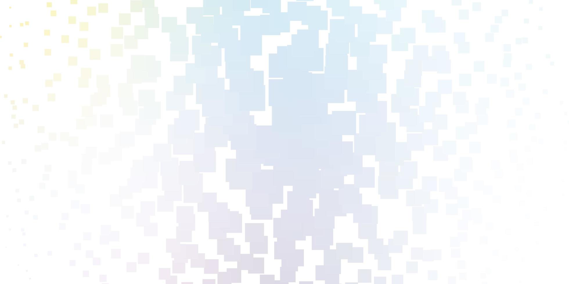 Light Multicolor vector pattern in square style. Illustration with a set of gradient rectangles. Pattern for websites, landing pages.