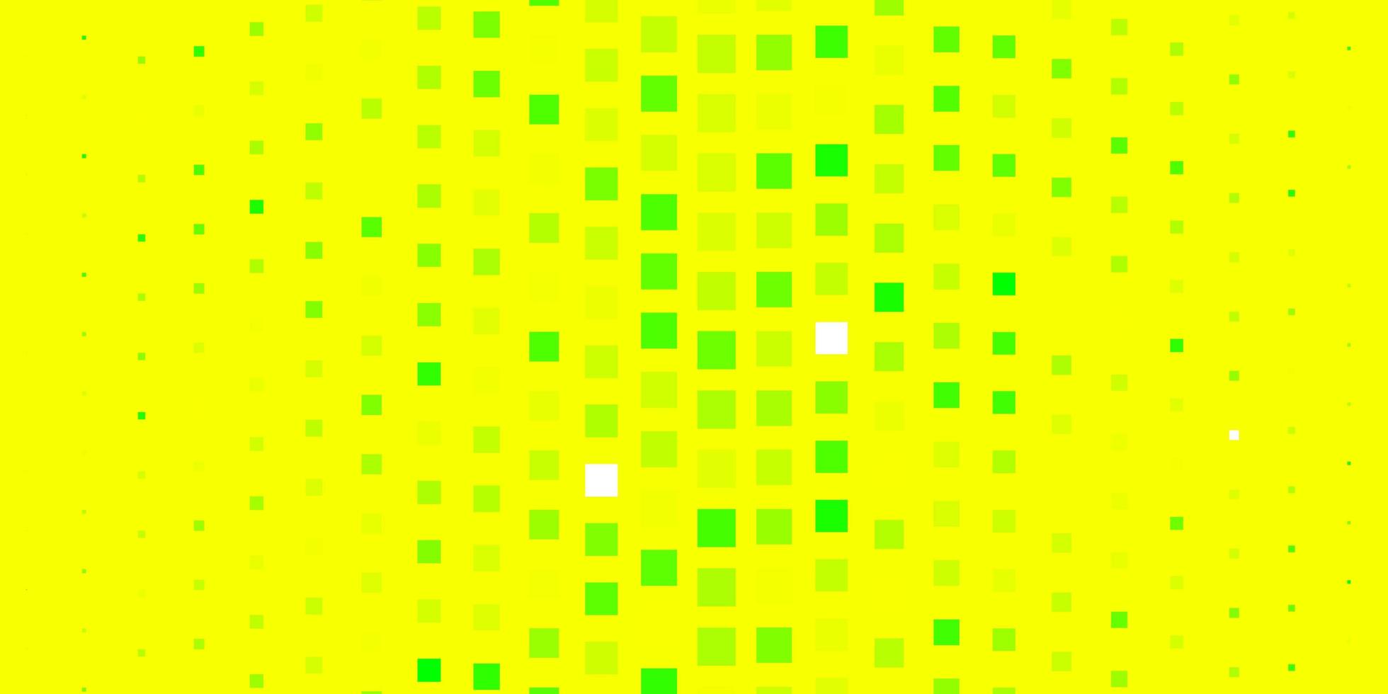 diseño de vector verde oscuro, amarillo con líneas, rectángulos. Ilustración colorida con rectángulos y cuadrados degradados. patrón para comerciales, anuncios.