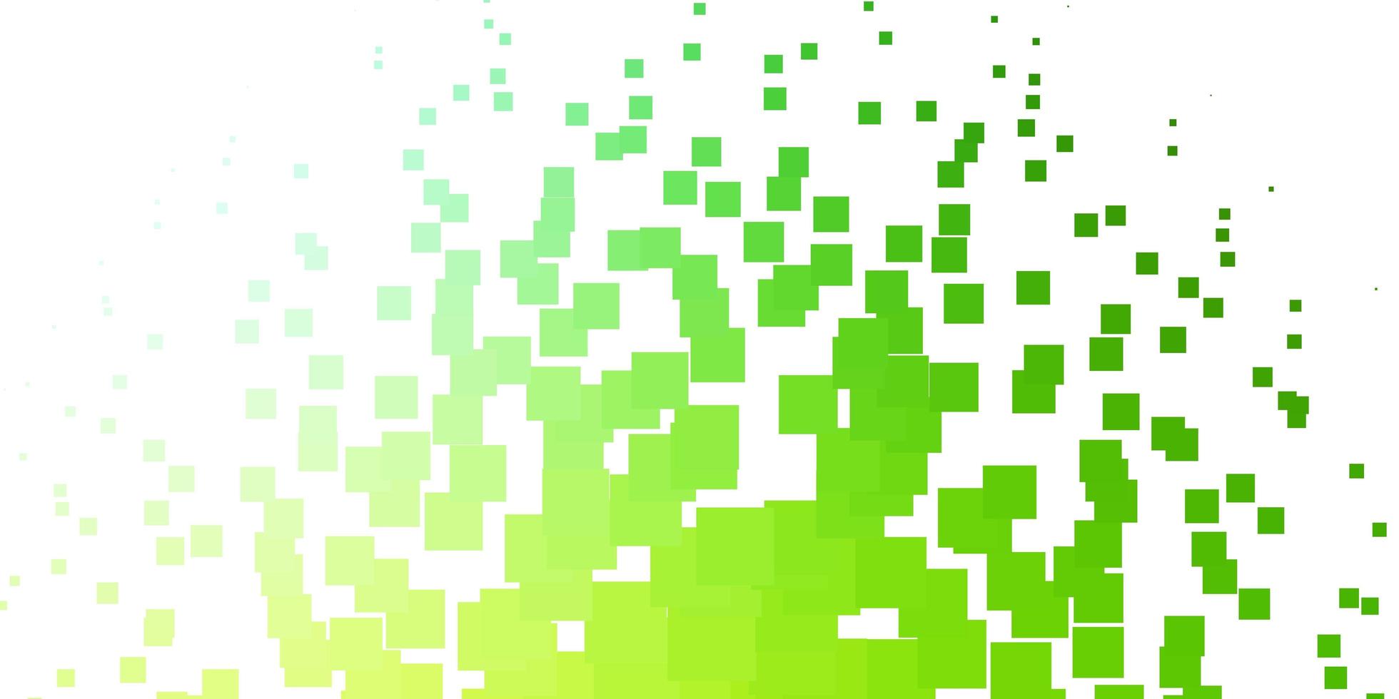 Light Green, Yellow vector layout with lines, rectangles. Abstract gradient illustration with rectangles. Best design for your ad, poster, banner.
