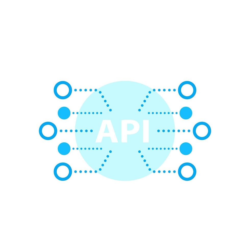 API, software integration, vector graphic 2837831 Vector Art at Vecteezy