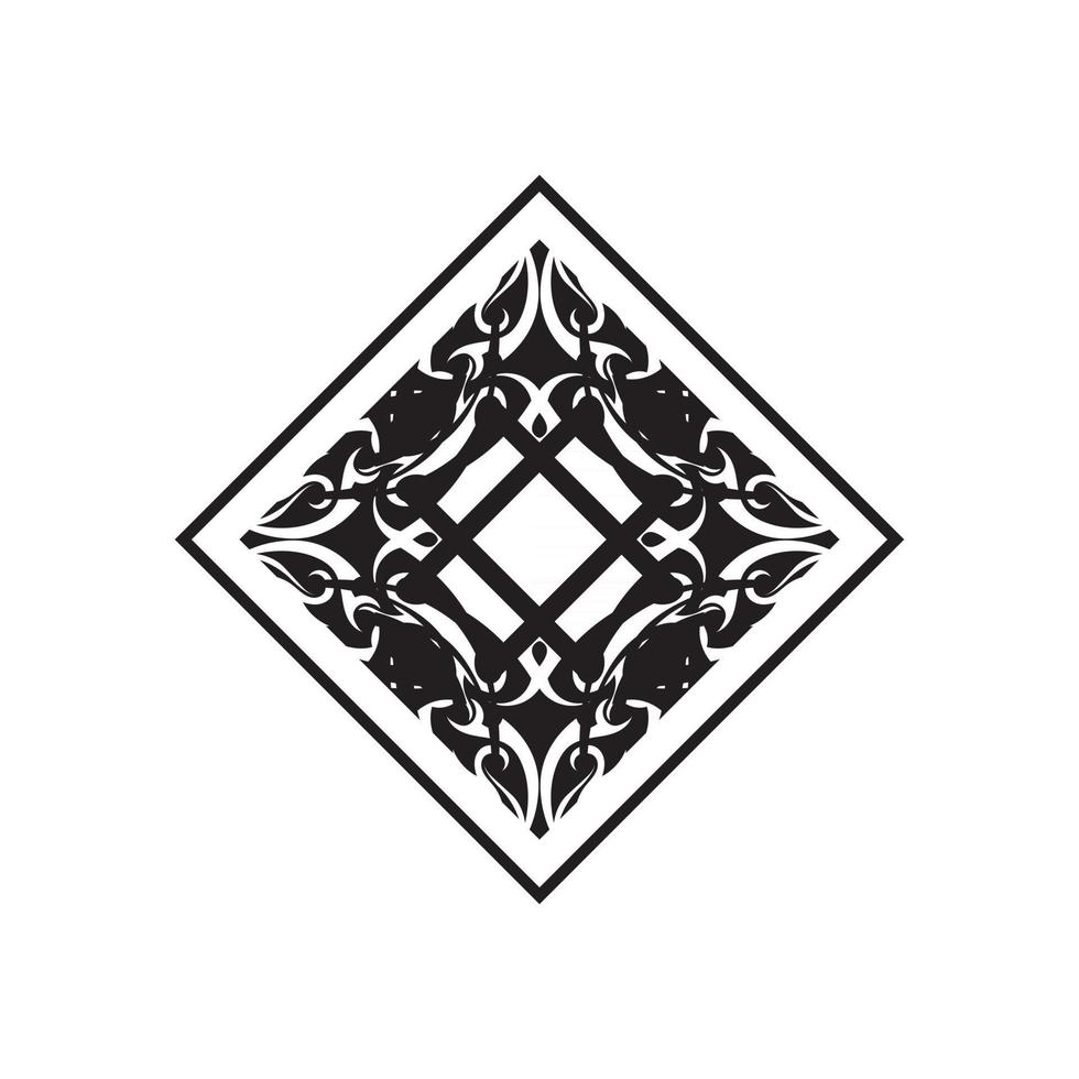 tribal ethnic tattoo icon vector illustration design logo