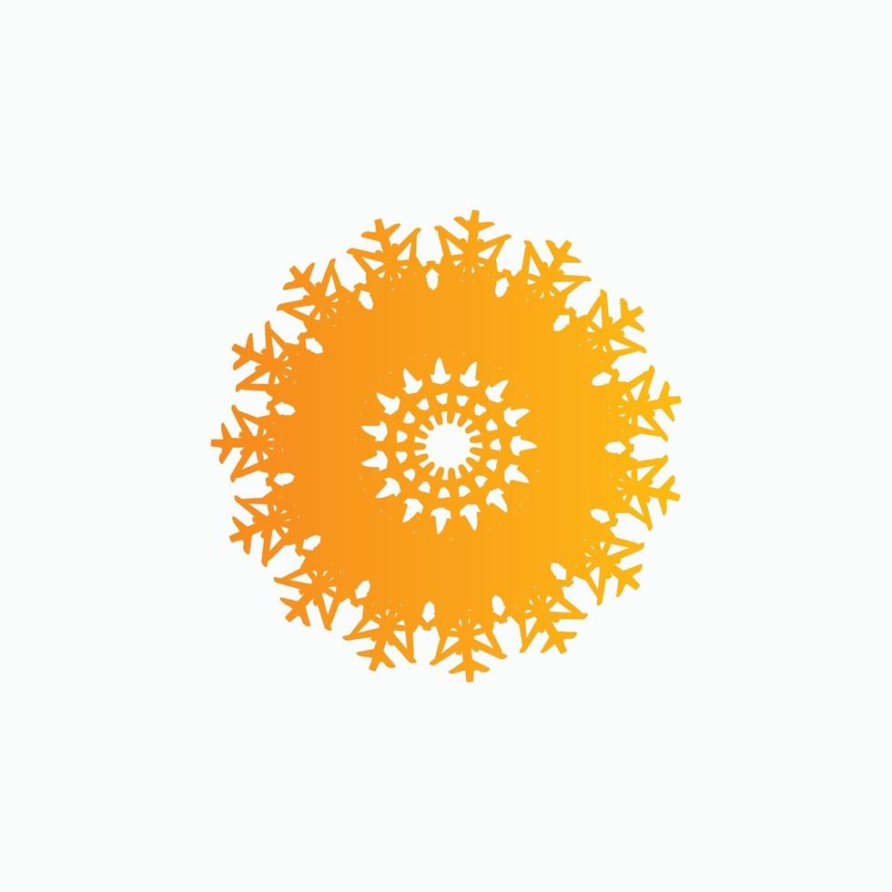 Mandala Decorative And Ornamental Abstract Colorful design vector