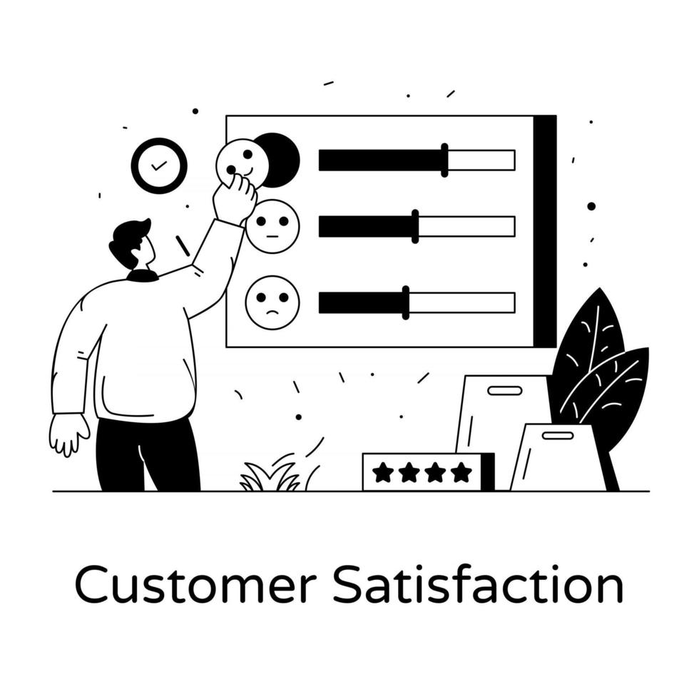 Customer Reviews Satisfaction vector