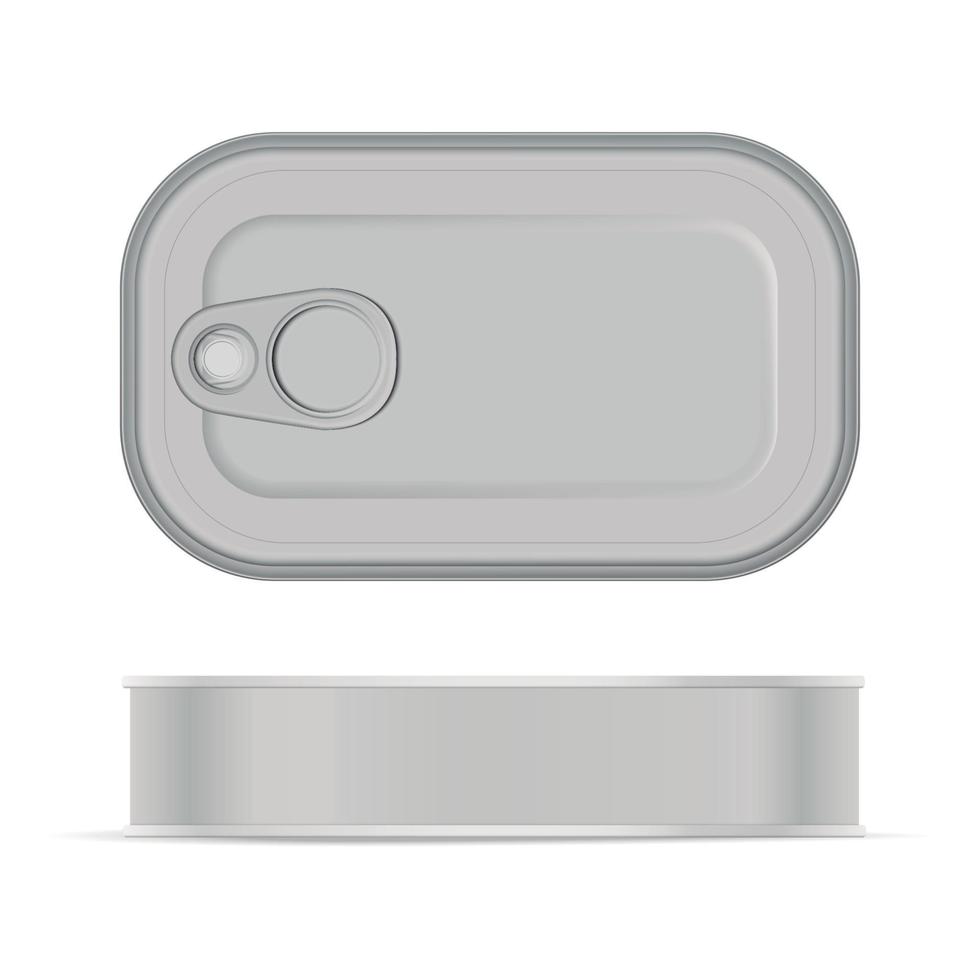 Can of tuna vector