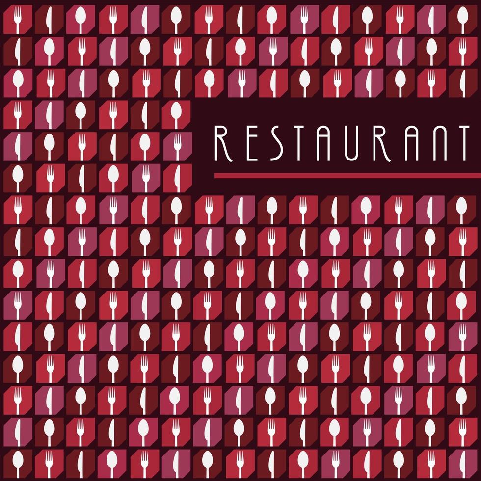 Restaurant Coffee Background vector