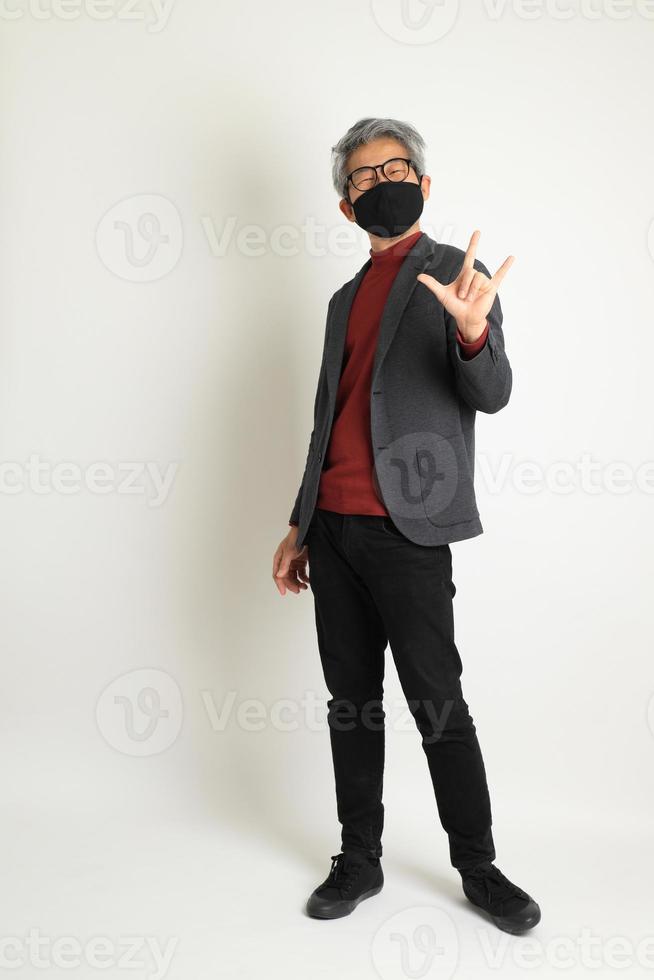 Asian Man Standing photo