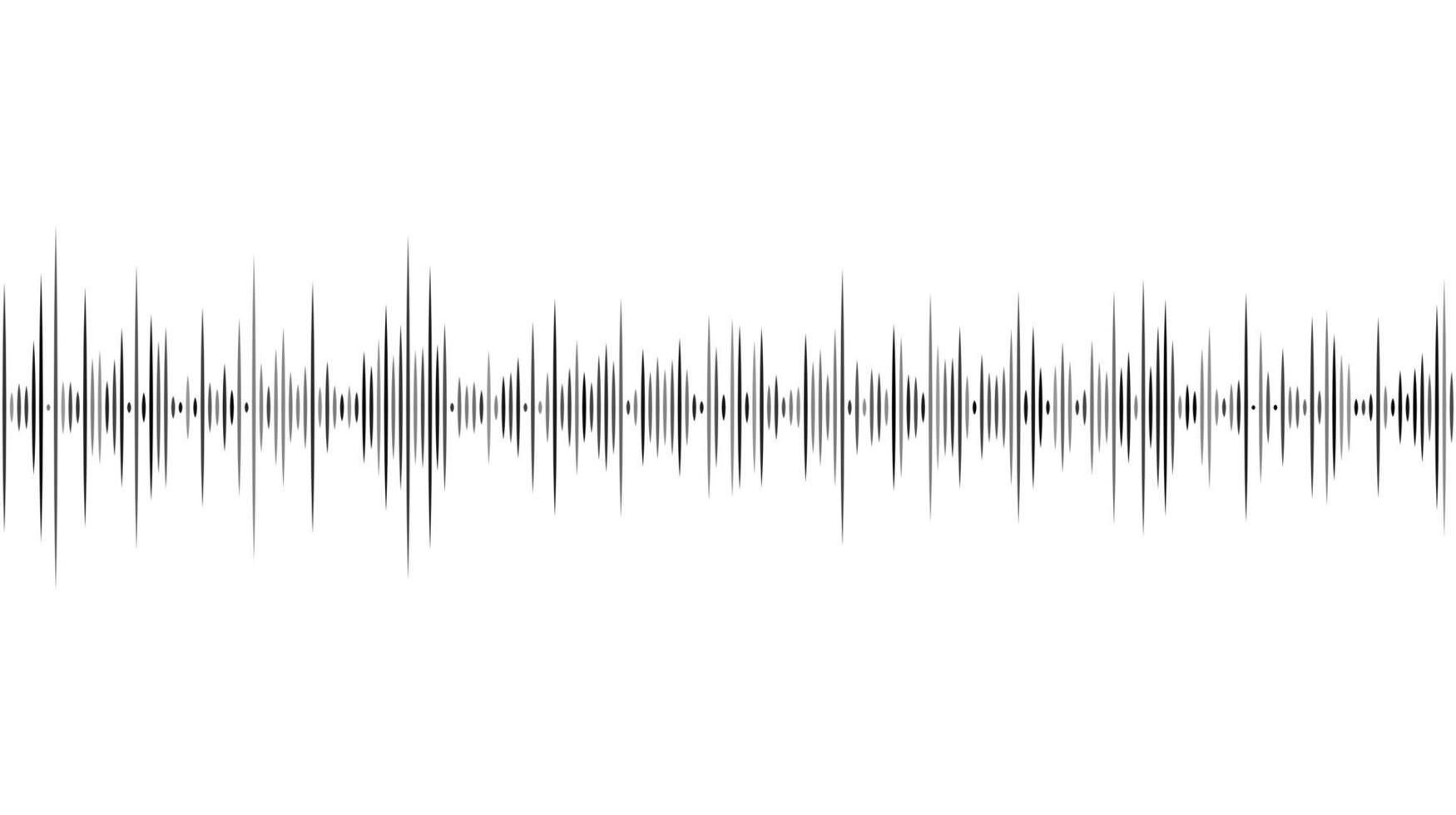 ecualizador musical, ajustes de sonido, gráficos digitales de banda sonora. cronograma financiero, seguimiento cambiario, tendencias del tipo de cambio. barra de gráfico horizontal ancha lineal. pulso vector ilustración aislada.