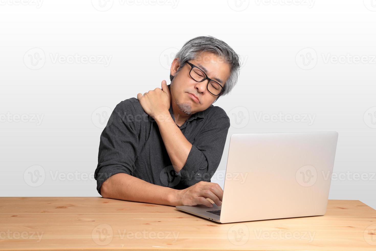 Working Asian Man photo