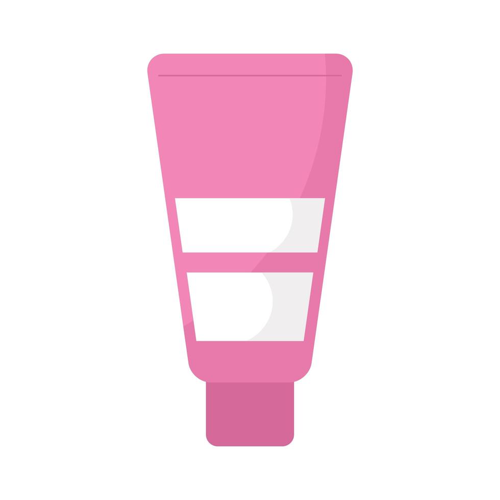 cream tube makeup product isolated icon vector