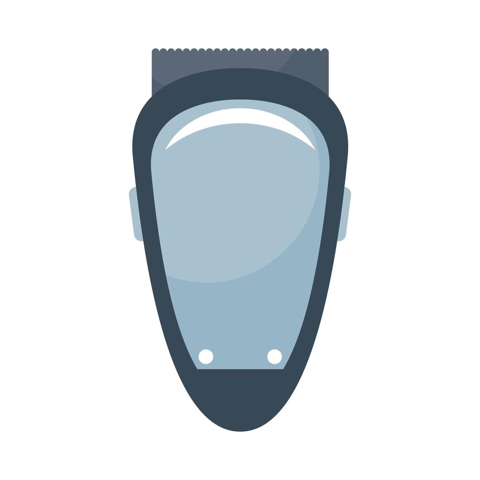 shaving machine barber isolated icon vector