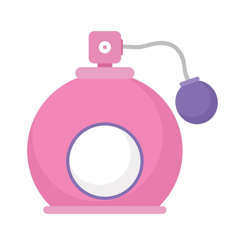 lotion bottle makeup product isolated icon vector