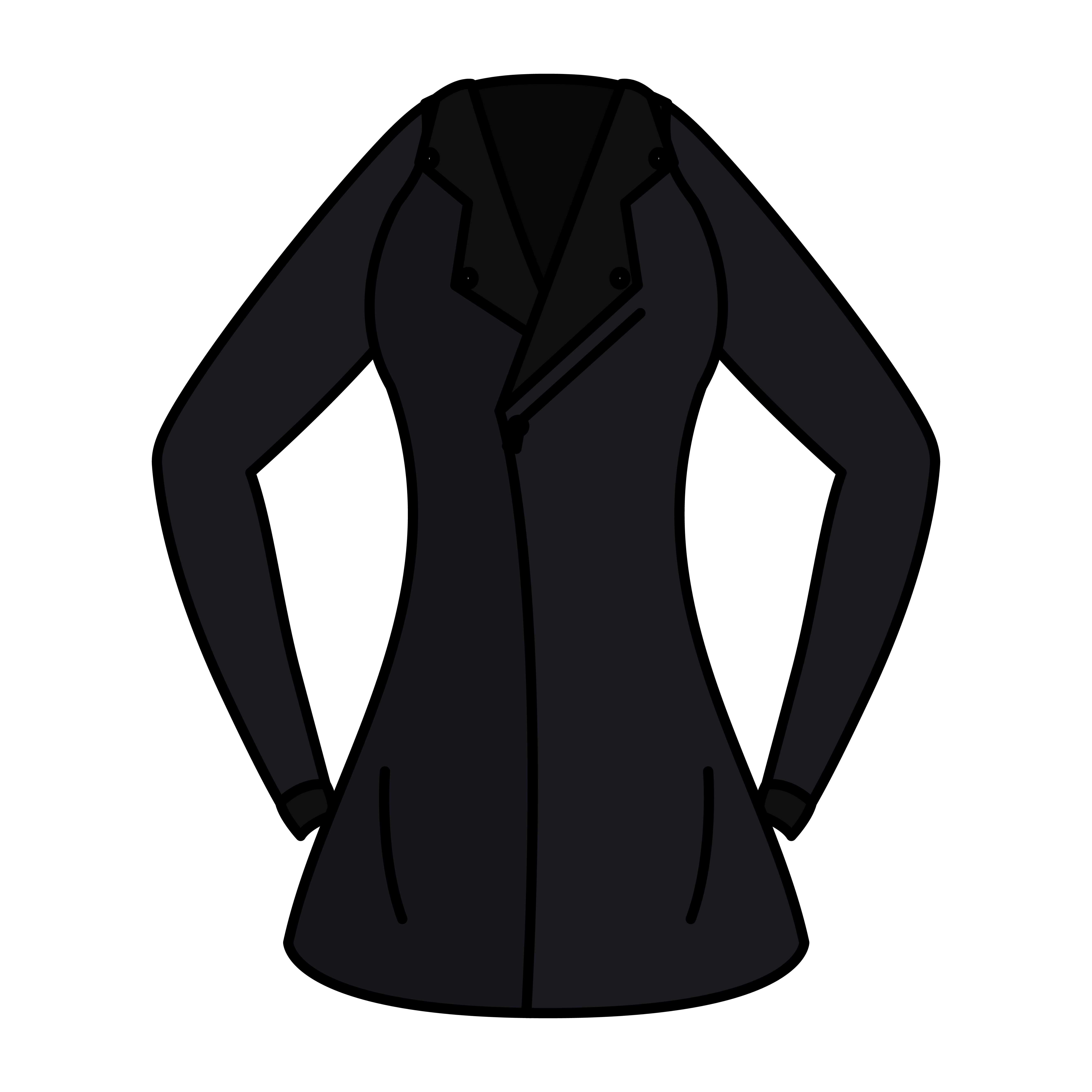 female motorcycle jacket wear isolated icon 2843855 Vector Art at Vecteezy