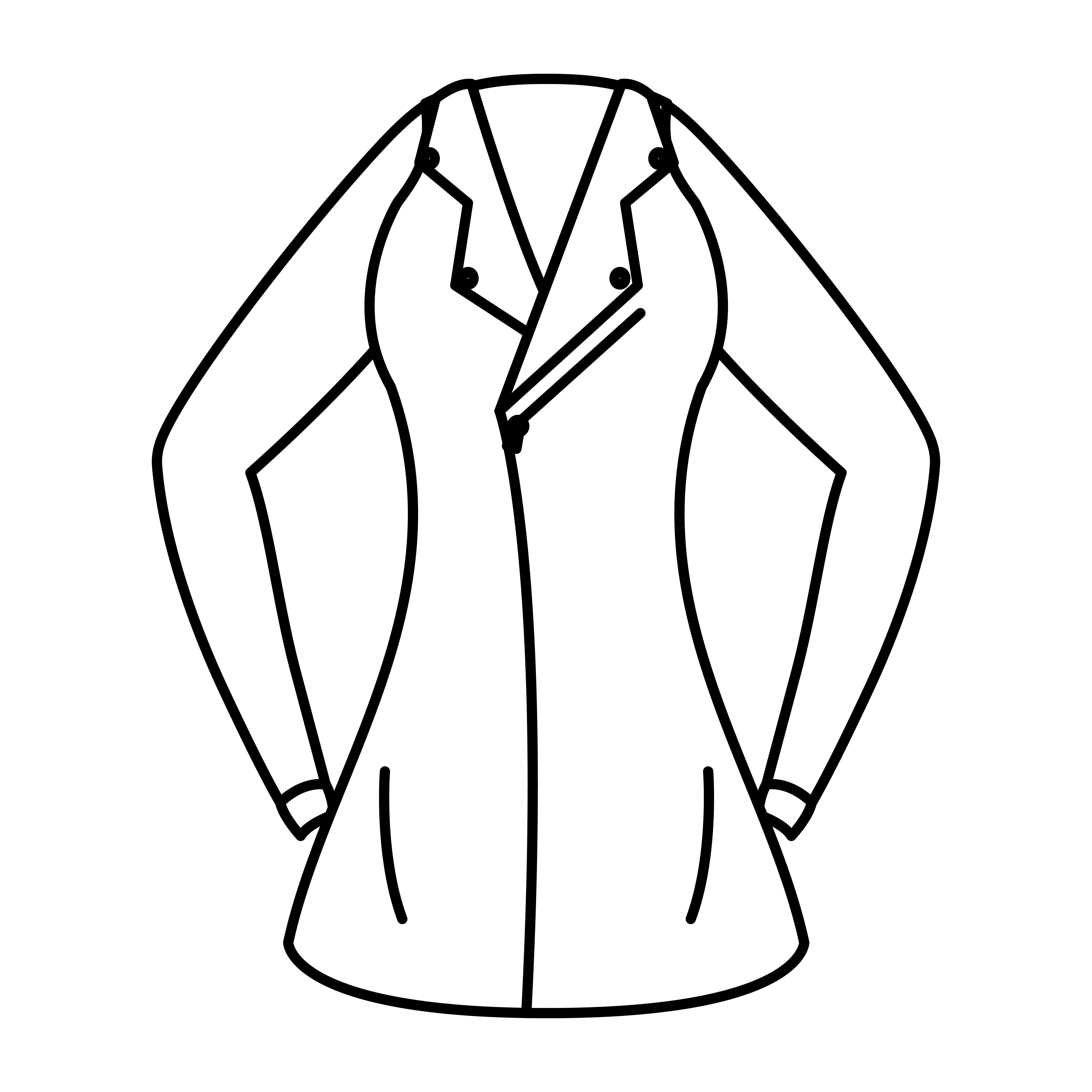female motorcycle jacket wear isolated icon 2844048 Vector Art at Vecteezy