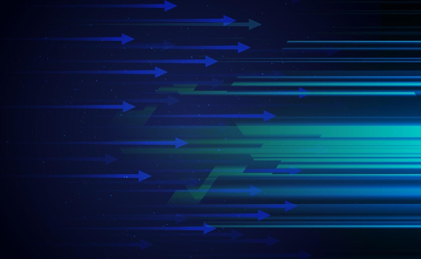 Fondo de concepto de tecnología futura de circuito cibernético vector