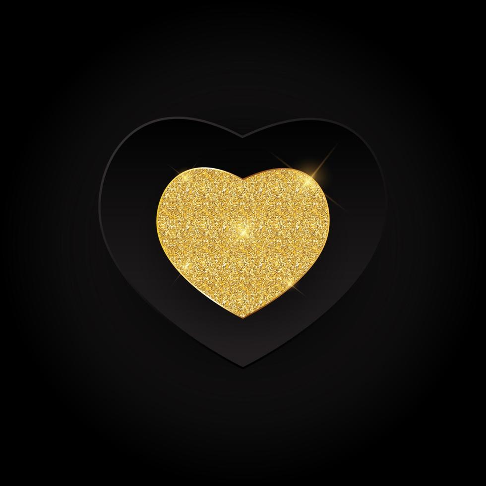 símbolo del corazón del día de san valentín. diseño de fondo de amor y sentimientos vector