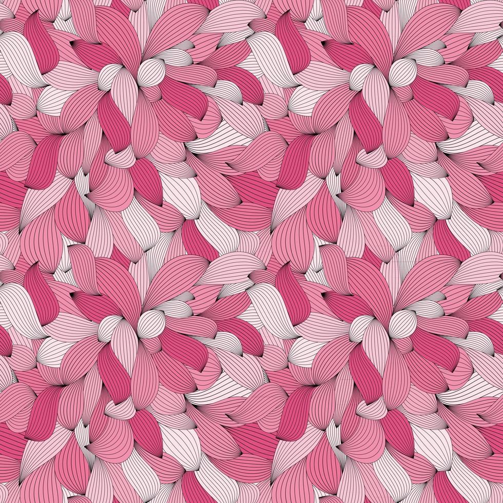 Abstract Wave Seamless Pattern Background. Vector Illustration