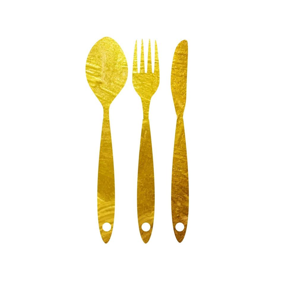 Cutlery Spoon, Fork and Knife Icon Vector Illustration