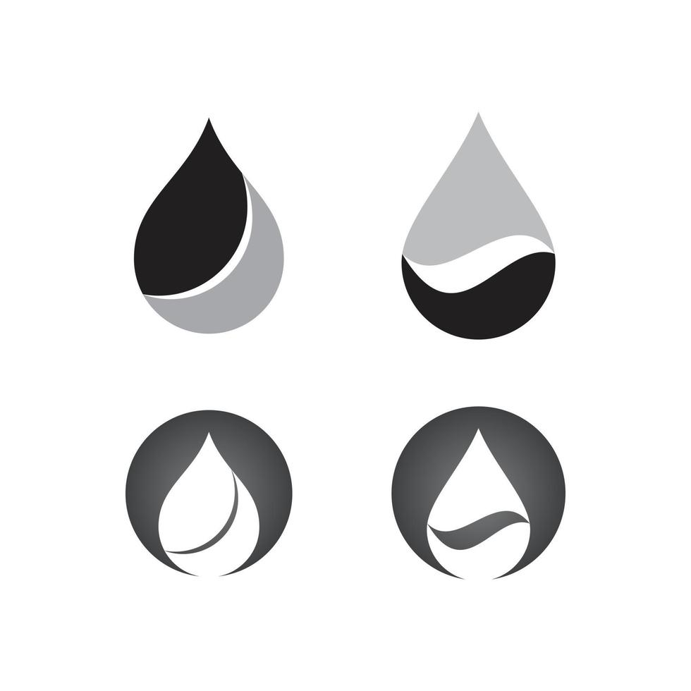 water drop Logo vector