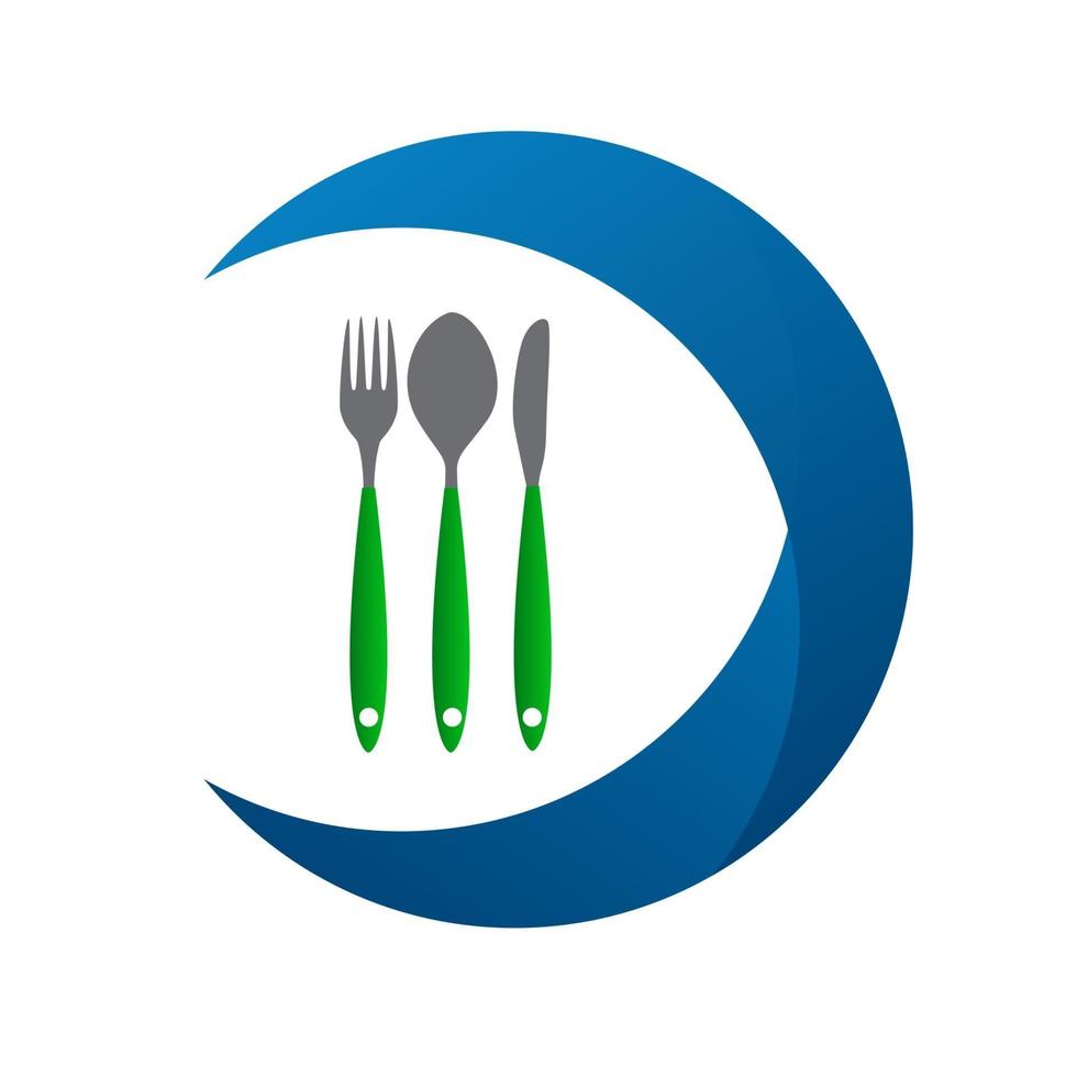 Ilustración de vector de plantilla de etiqueta de menú de restaurante