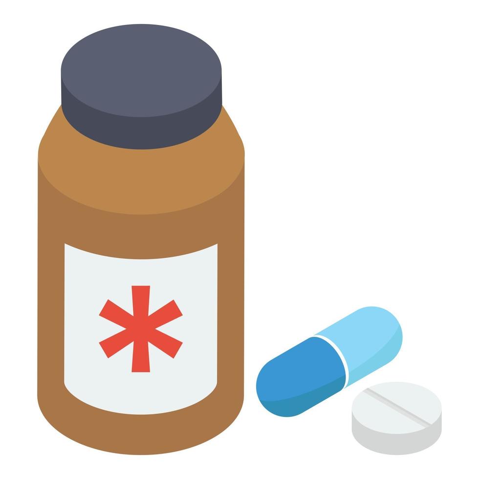 Medicine Jar Concepts vector