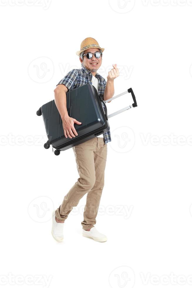 Man with Luggage photo