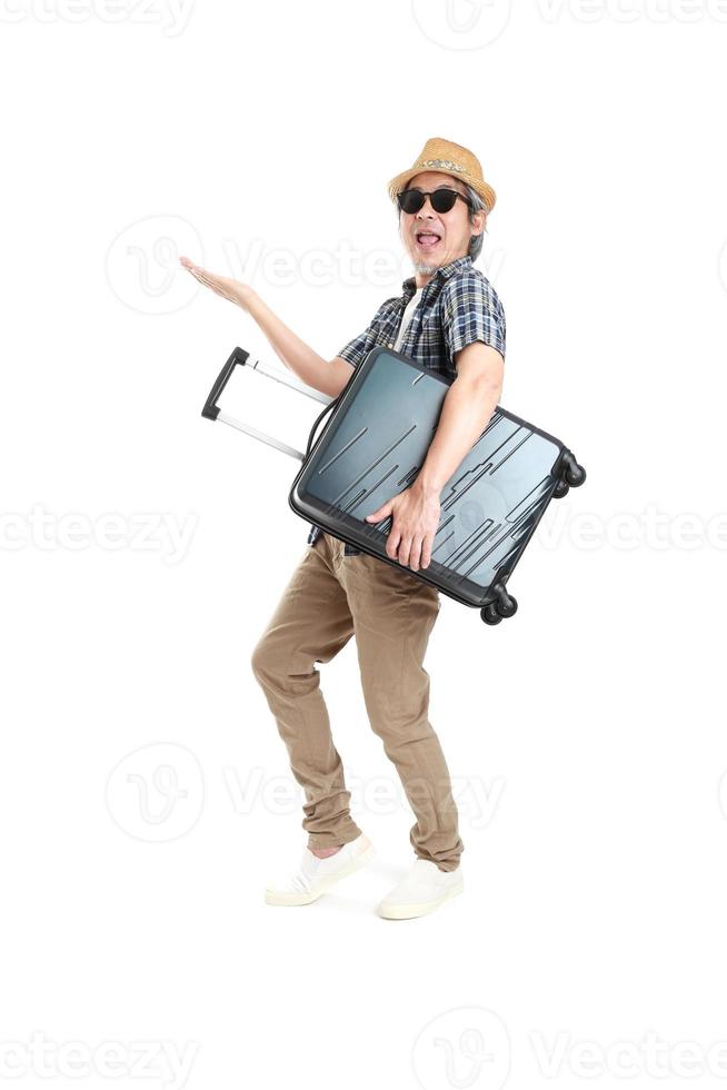 Man with Luggage photo