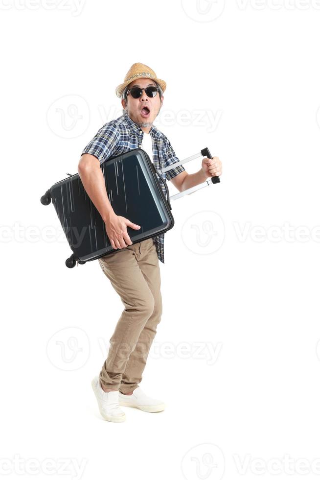 Man with Luggage photo